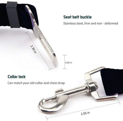 Pet Seatbelt Collar Clip