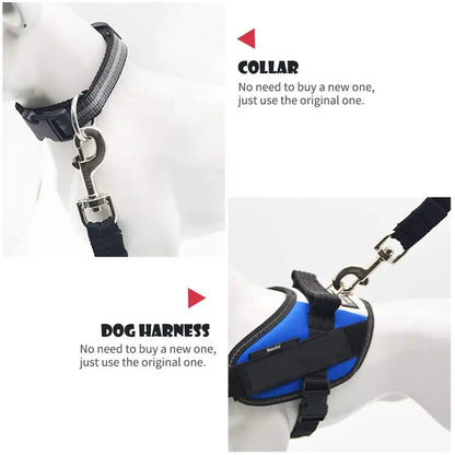 Pet Seatbelt Collar Clip