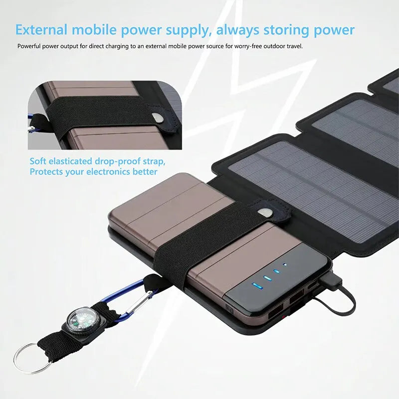 Foldable Solar Device Charger