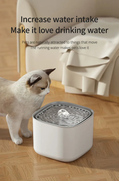 Cat Water Drinking Fountain