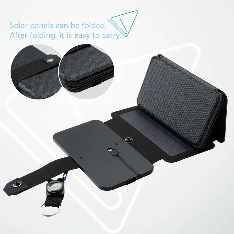 Foldable Solar Device Charger