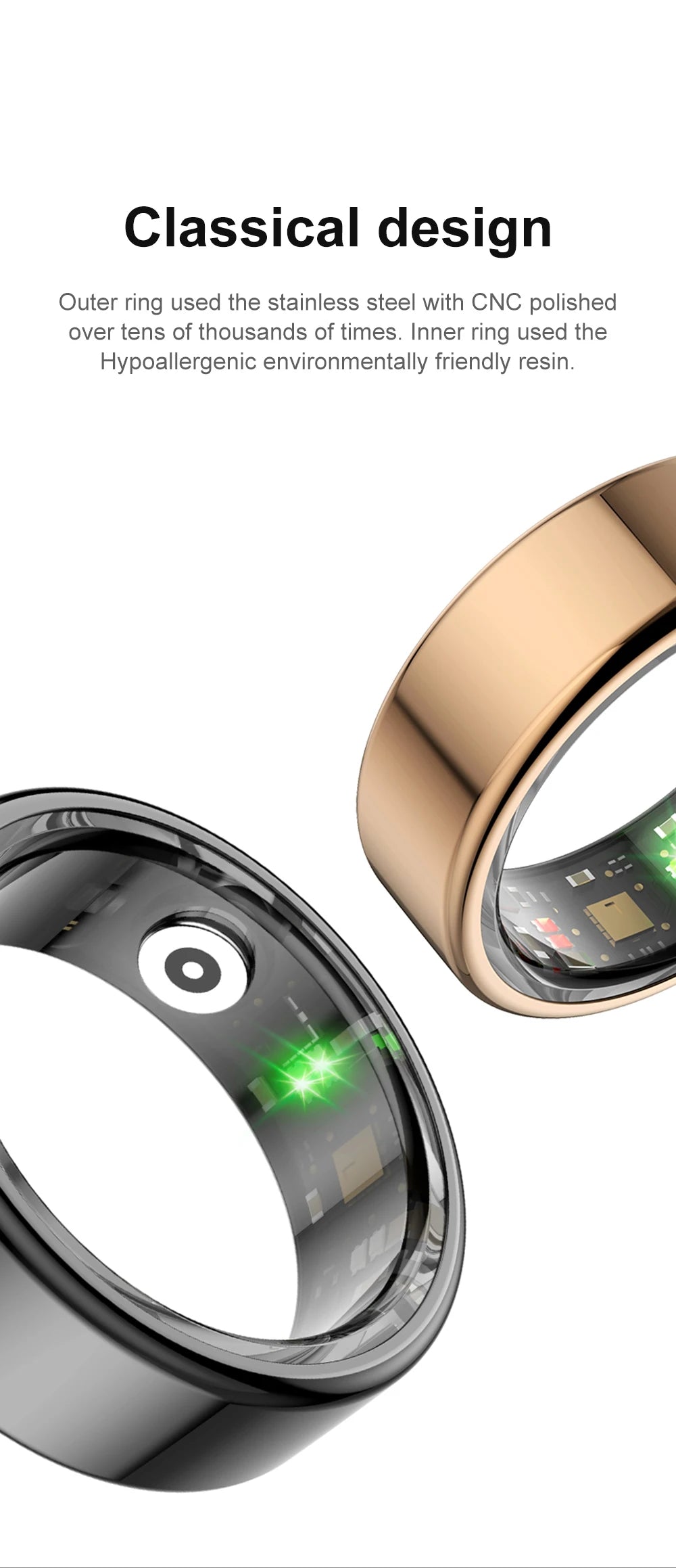 Health Monitoring Smart Ring