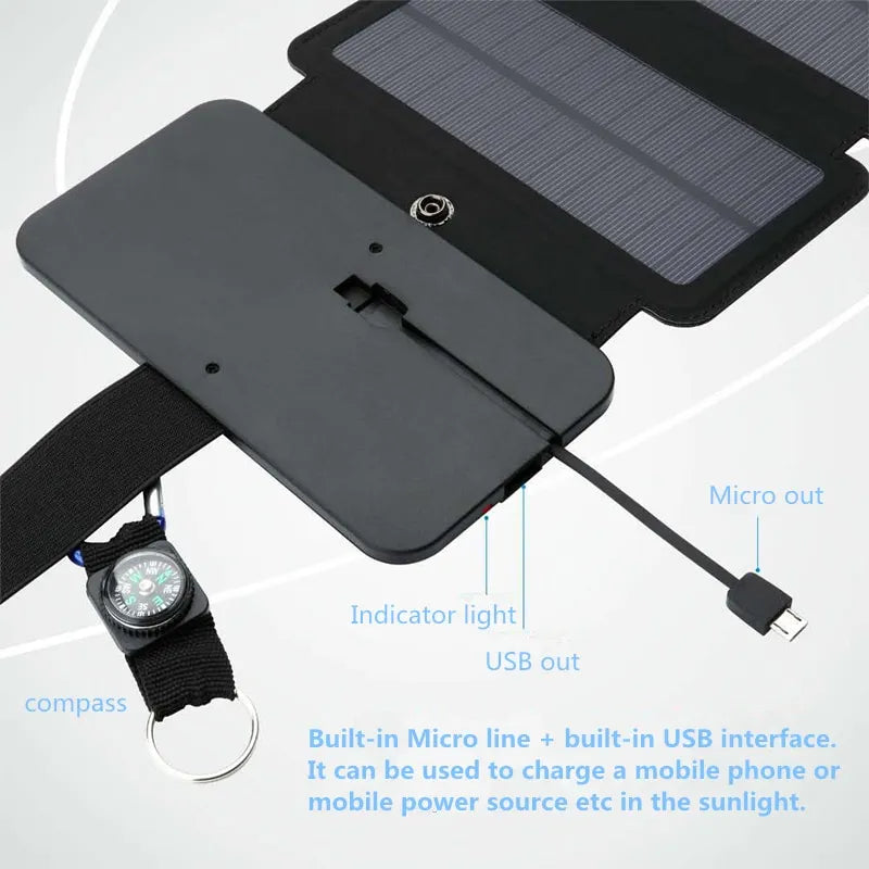 Foldable Solar Device Charger