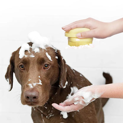 Pet Silicone Bathing Brush