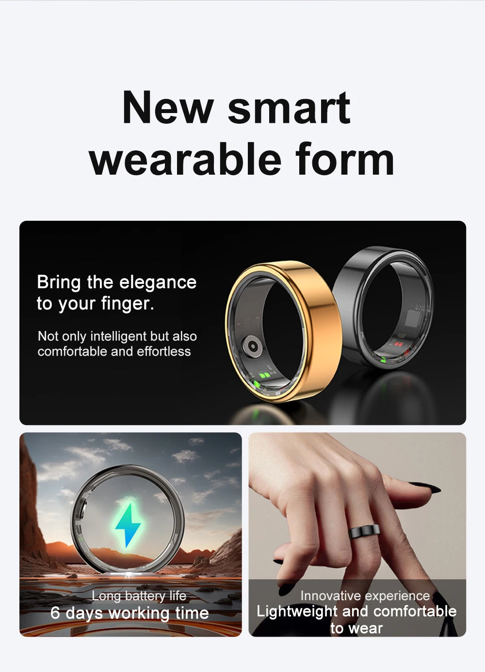 Health Monitoring Smart Ring
