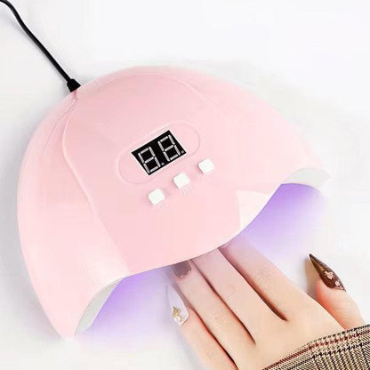 Portable Nail Dryer Machine - USB, 18 UV LED Beads for Home Use