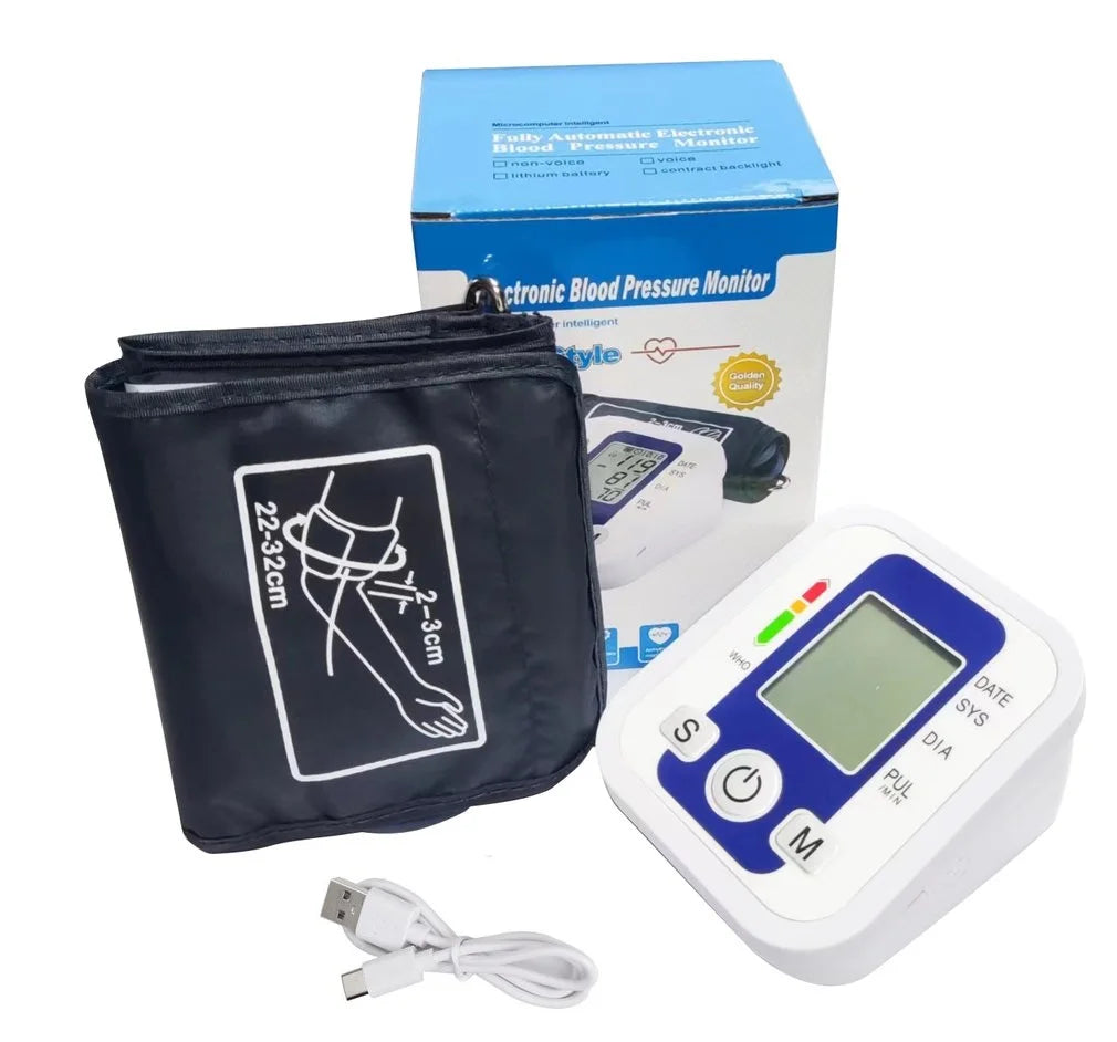 Professional Digital Blood Pressure Monitor - with Heart Rate Monitor