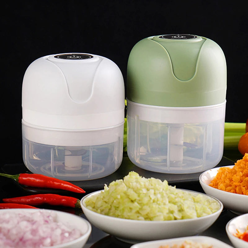 USB Mini Electric Garlic Chopper & Masher