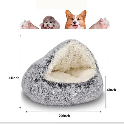 Pet Nest: Soft & Warm Sleeping Cave