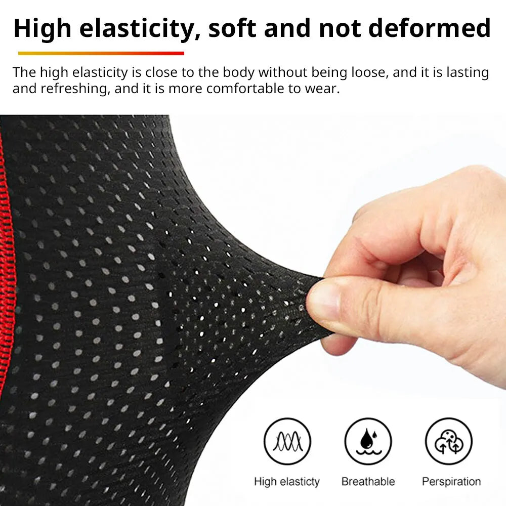 5D Gel Padded Cycling Shorts – Breathable Mesh Bike Underwear