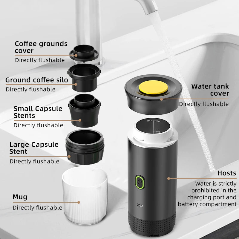 Electric Portable Coffee Maker