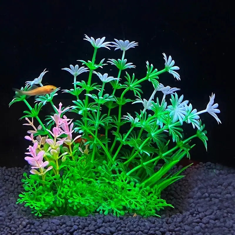 Realistic Artificial Aquarium Plant – Fish Tank Decoration