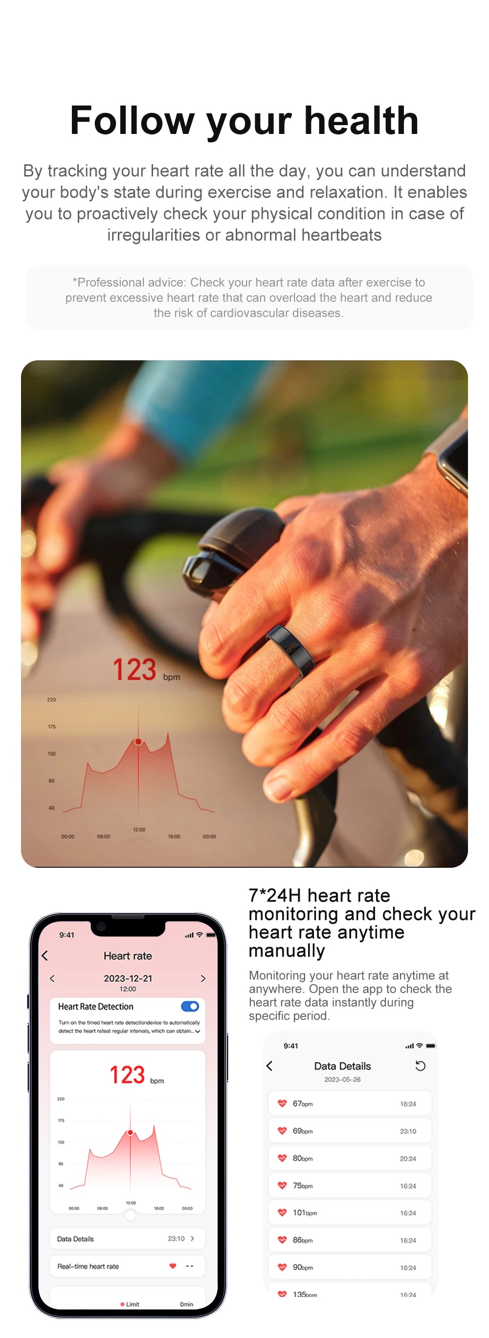 Health Monitoring Smart Ring