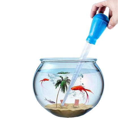 Extended Aquarium Siphon & Vacuum Cleaner - Easy Water Changer