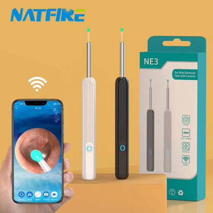 Ear Cleaner - Wireless Camera & LED Otoscope