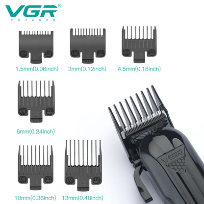 Cordless Hair Clipper - Professional Rechargeable Trimmer