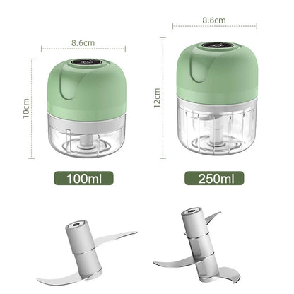 USB Mini Electric Garlic Chopper & Masher