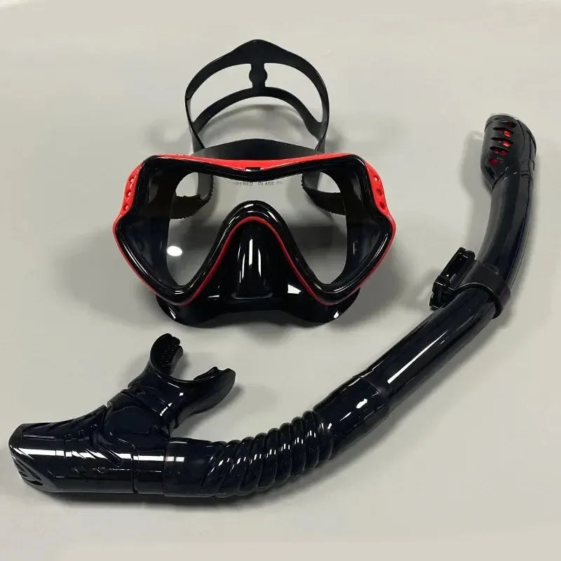 Full Dry Snorkeling Set - Mask & Breathing Tube