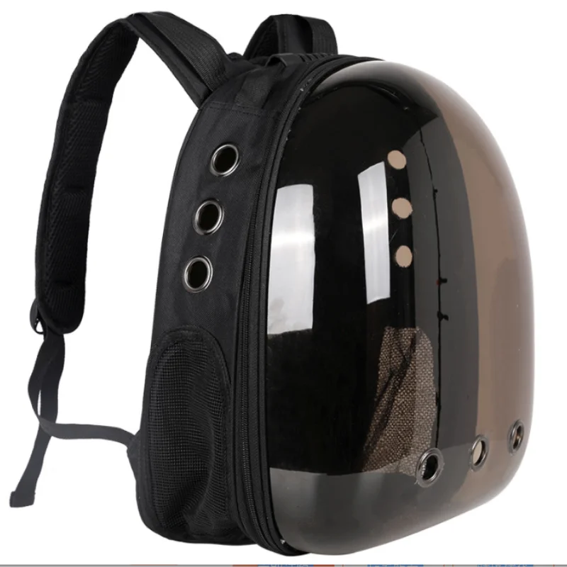 Portable Transparent Cat Backpack - Breathable Space Capsule Design