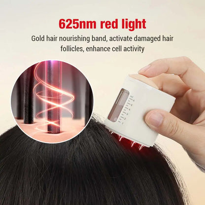 Microcurrent Hair Growth Massager with Oil Applicator