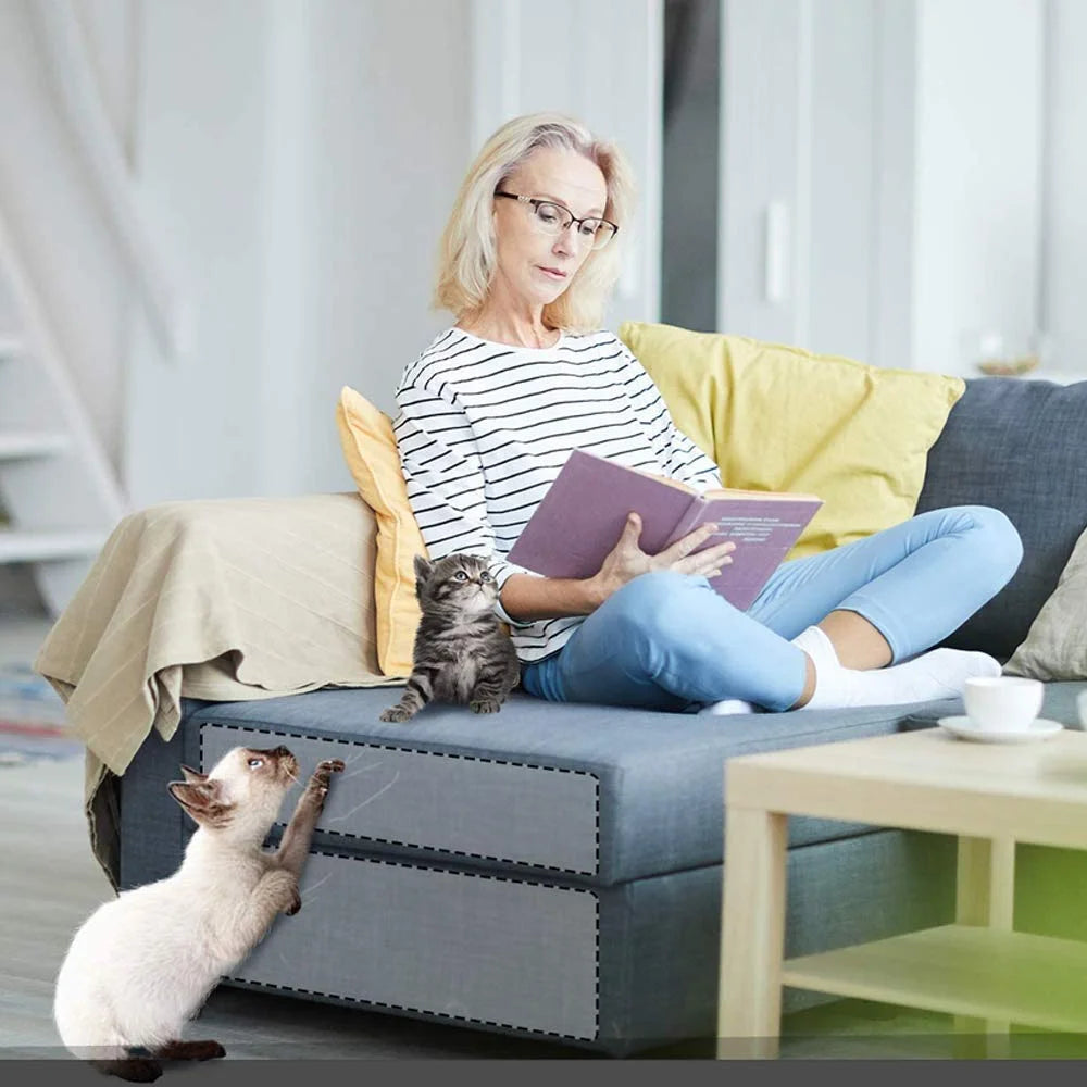 Pet Furniture Protector & Scratcher Tape Combo