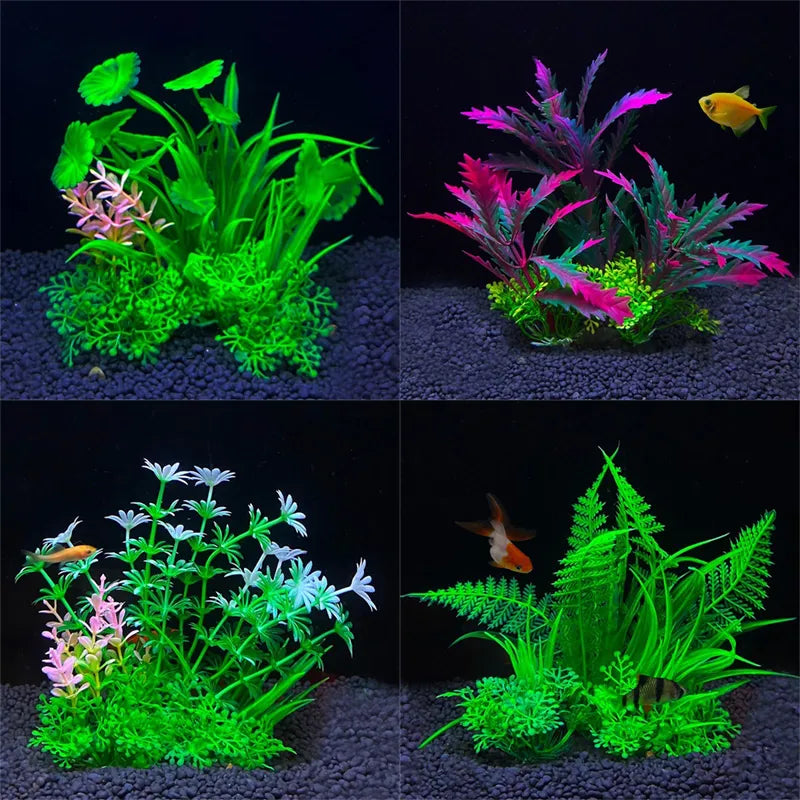 Realistic Artificial Aquarium Plant – Fish Tank Decoration