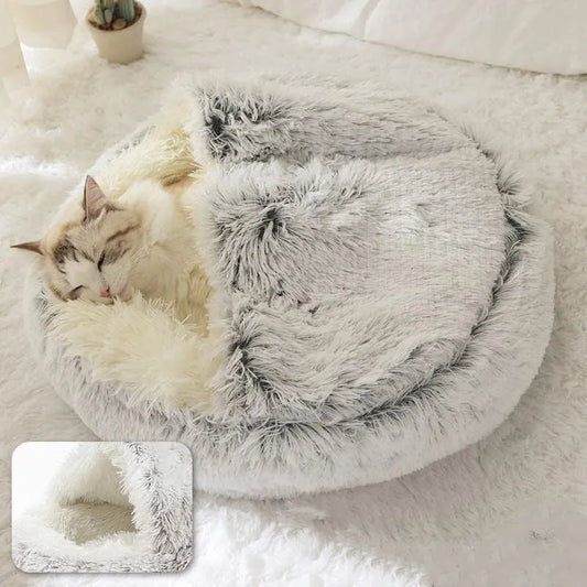 Pet Nest: Soft & Warm Sleeping Cave