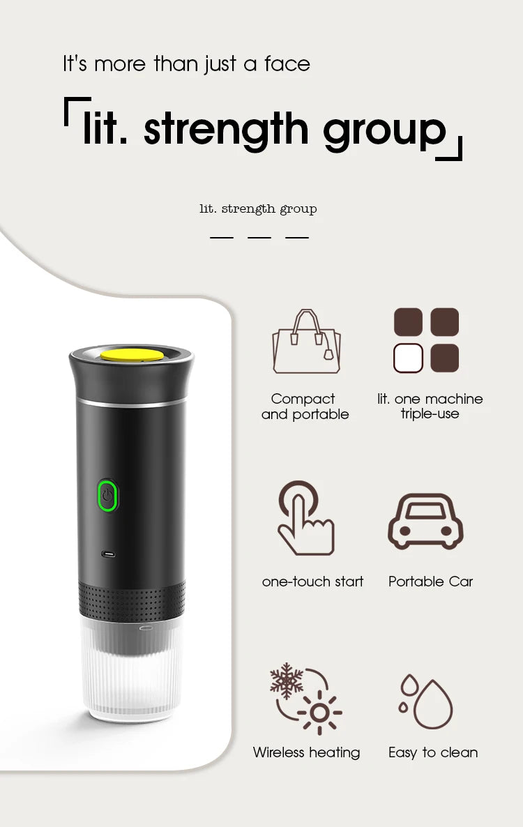 Electric Portable Coffee Maker