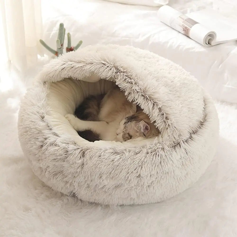 Pet Nest: Soft & Warm Sleeping Cave