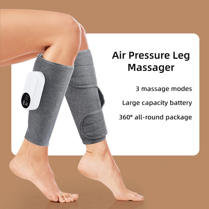 Electric Leg Massager - Air Compression, Three Modes, 360° Coverage