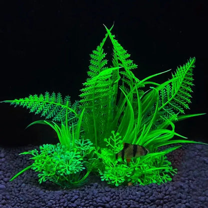 Realistic Artificial Aquarium Plant – Fish Tank Decoration