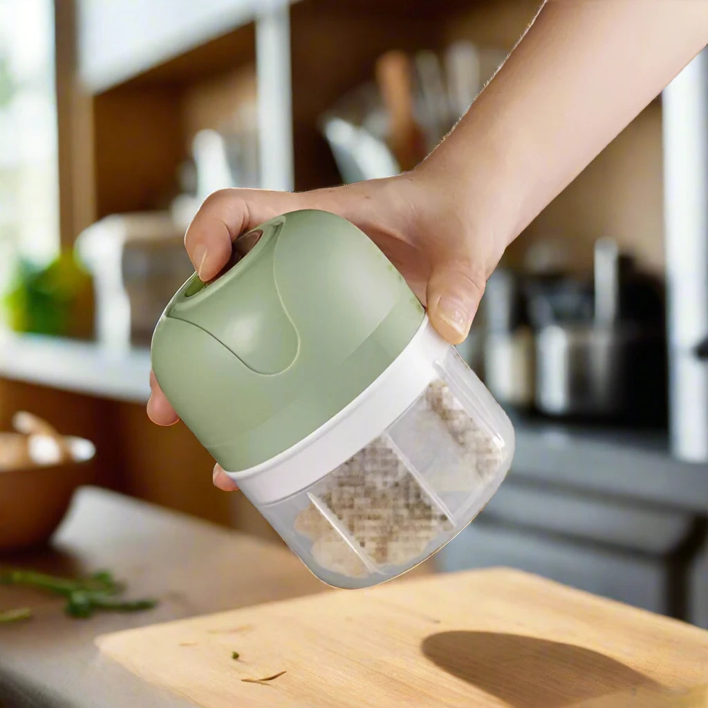 USB Mini Electric Garlic Chopper & Masher