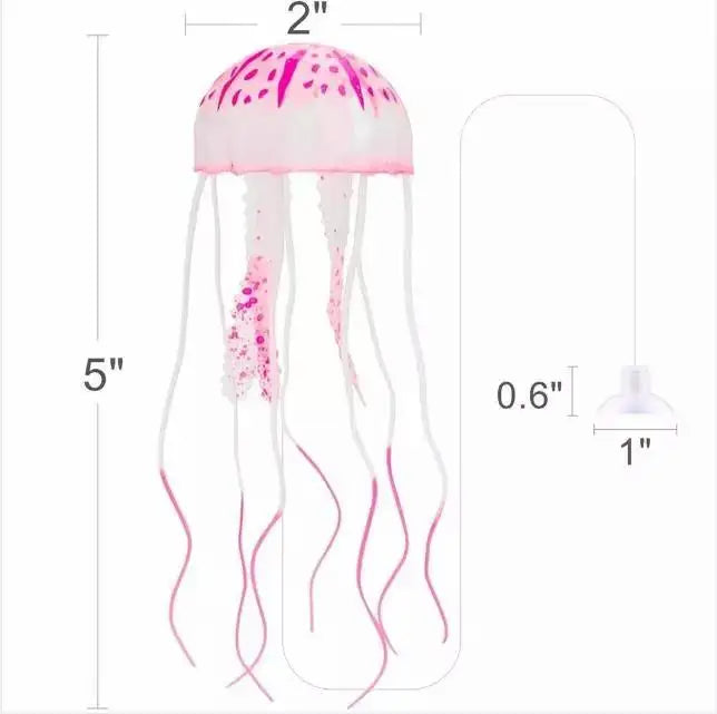 Artificial Jellyfish Aquarium Ornament