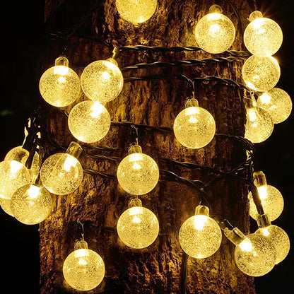 Solar LED Fairy Lights –  Waterproof Outdoor String