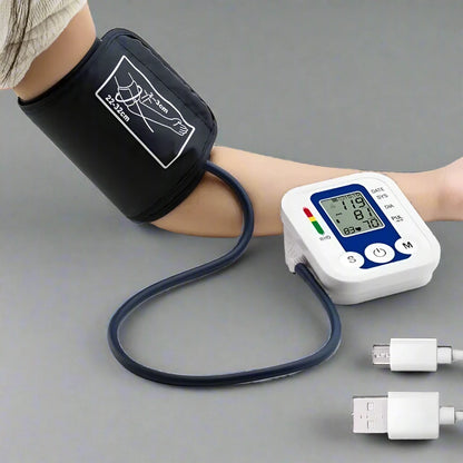 Professional Digital Blood Pressure Monitor - with Heart Rate Monitor