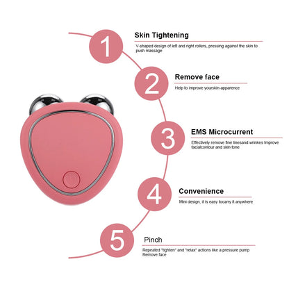 EMS Microcurrent Roller – Lifting & Anti-Wrinkle Beauty Device