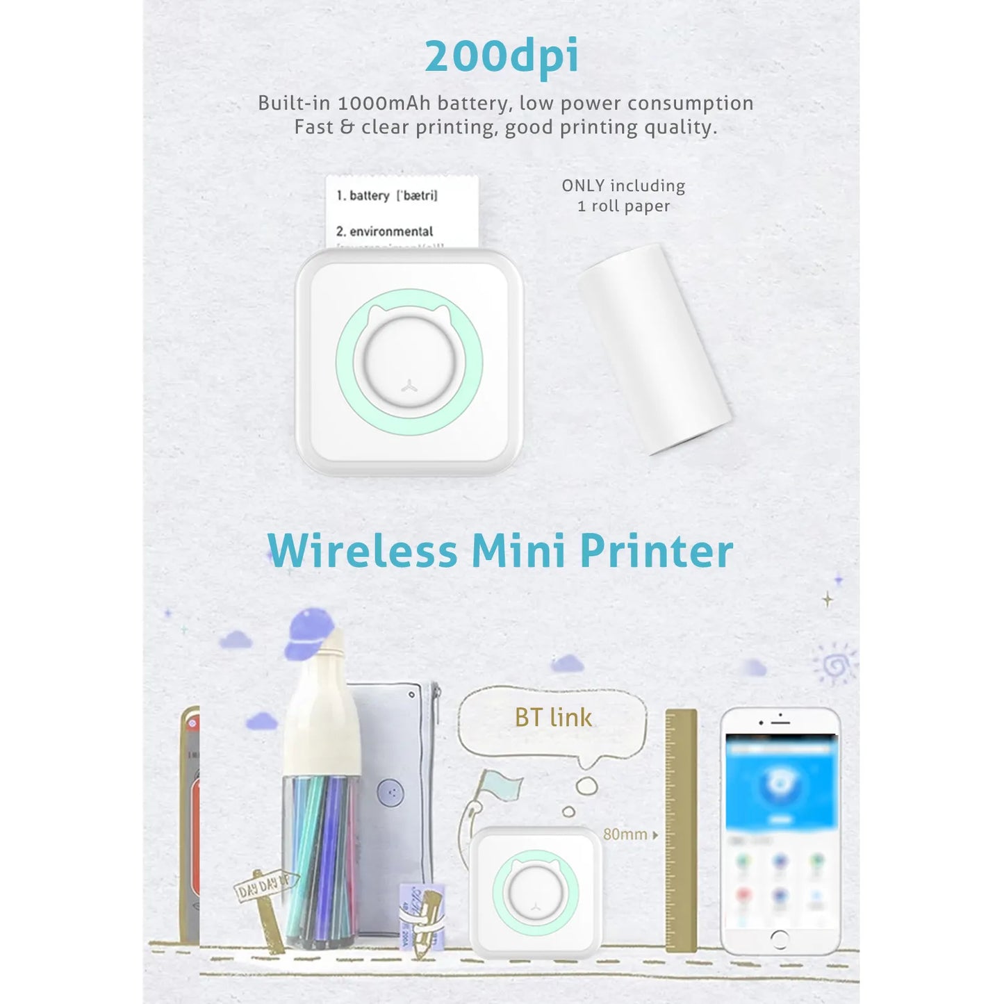 Mini Thermal Printer