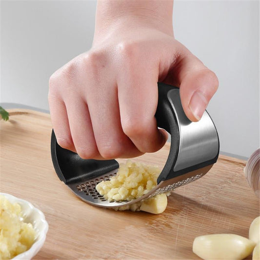 Stainless Steel Garlic Press